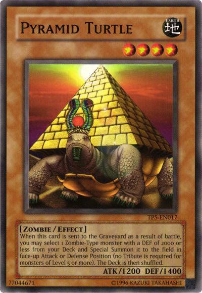Common, Earth, Effect Monster, Tournament Pack 5, Unlimited, Zombie Pyramid Turtle [TP5-EN017] Common - Trading Card World