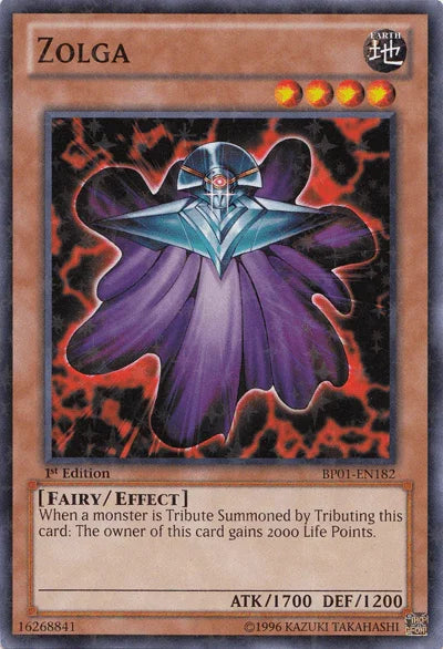 1st Edition, Battle Pack: Epic Dawn, Earth, Effect Monster, Fairy, Starfoil Rare, Unlimited Zolga [BP01-EN182] Starfoil Rare - Trading Card World