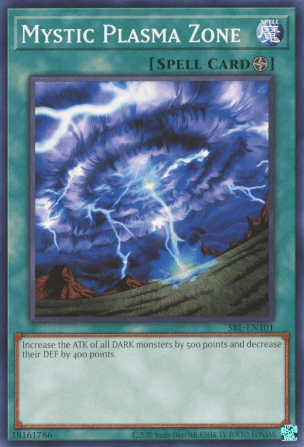 Common, Normal Spell, Spell, Spell Ruler, Unlimited Mystic Plasma Zone [SRL-EN101] Common - Trading Card World