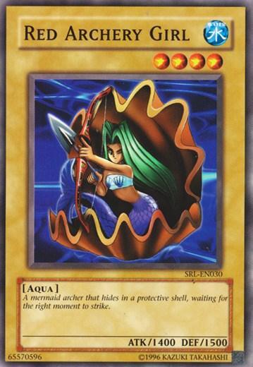 Aqua, Common, Normal Monster, Spell Ruler, Unlimited, Water Red Archery Girl [SRL-EN030] Common - Trading Card World