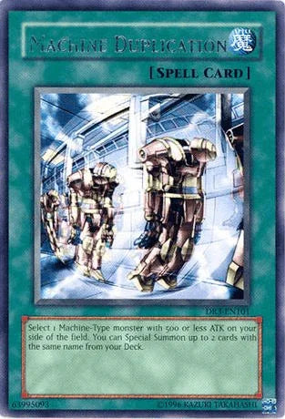 Dark Revelation Volume 3, Normal Spell, Rare, Spell, Unlimited Machine Duplication [DR3-EN101] Rare - Trading Card World