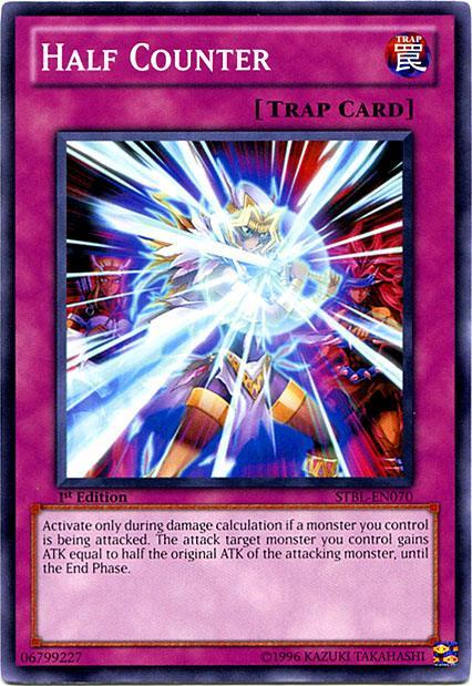 1st Edition, Common, Normal Trap, Starstrike Blast, Trap, Unlimited Half Counter [STBL-EN070] Common - Trading Card World
