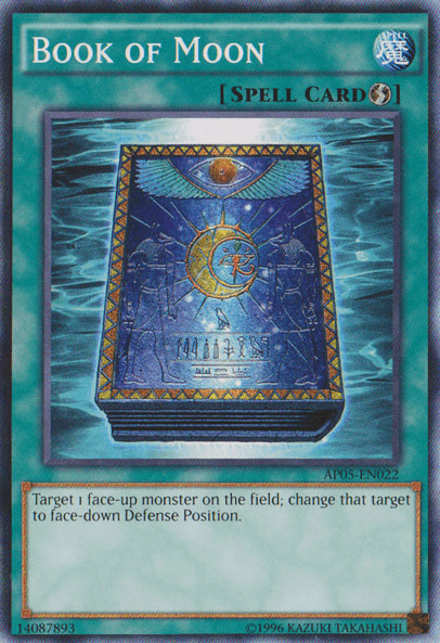 Astral Pack 5, Common, Quick Play Spell, Spell, Unlimited Book of Moon [AP05-EN022] Common - Trading Card World