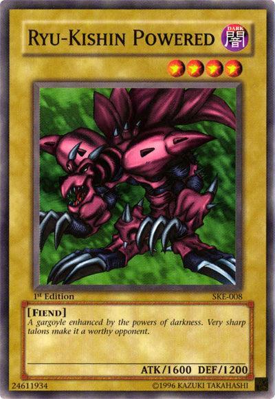 1st Edition, Common, Dark, Fiend, Normal Monster, Starter Deck: Kaiba Evolution, Unlimited Ryu-Kishin Powered [SKE-008] Common - Trading Card World