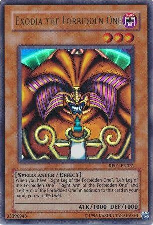 Dark, Effect Monster, Retro Pack 1, Spellcaster, Ultra Rare, Unlimited Exodia the Forbidden One [RP01-EN021] Ultra Rare - Trading Card World