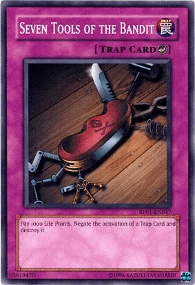 Common, Counter Trap, Retro Pack 1, Trap, Unlimited Seven Tools of the Bandit [RP01-EN047] Common - Trading Card World