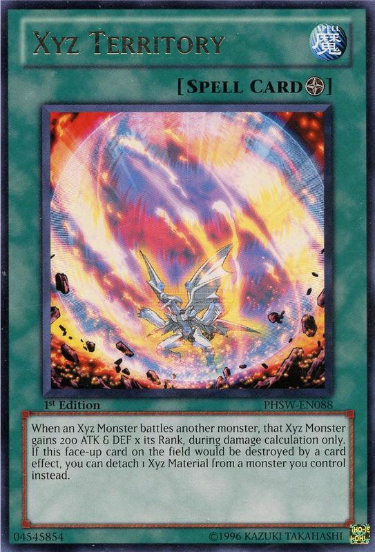 1st Edition, Field Spell, Photon Shockwave, Rare, Spell, Unlimited Xyz Territory [PHSW-EN088] Rare - Trading Card World