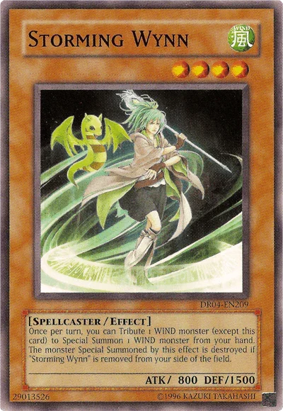 Common, Dark Revelation Volume 4, Effect Monster, Spellcaster, Unlimited, Wind Storming Wynn [DR04-EN209] Common - Trading Card World