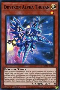 1st Edition, Effect Monster, Genesis Impact, Light, Machine, Super Rare Drytron Alpha Thuban [GEIM-EN024] Super Rare - Trading Card World