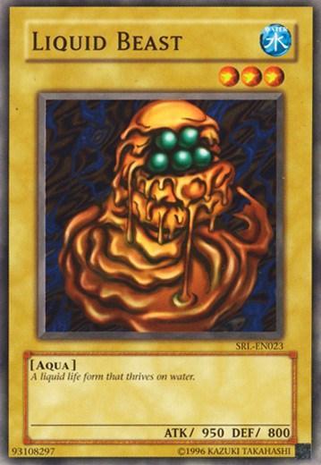 Aqua, Common, Normal Monster, Spell Ruler, Unlimited, Water Liquid Beast [SRL-EN023] Common - Trading Card World