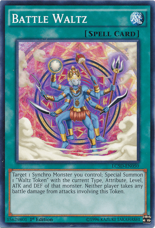 1st Edition, Common, Legendary Collection 5D's, Normal Spell, Spell Battle Waltz [LC5D-EN050] Common - Trading Card World
