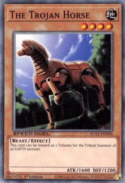1st Edition, Beast, Common, Earth, Normal Monster, Speed Duel GX: Duel Academy Box The Trojan Horse [SGX1-END04] Common - Trading Card World