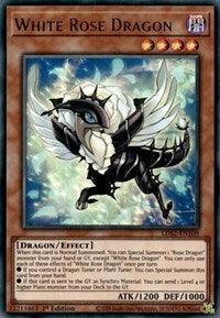 1st Edition, Dark, Dragon, Effect Monster, Legendary Duelists: Season 2, Ultra Rare White Rose Dragon [LDS2-EN109] Ultra Rare - Trading Card World
