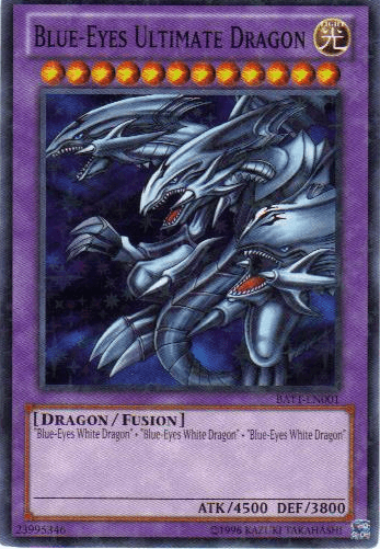 Battle Pack Tournament Prize Cards, Dragon, Fusion Monster, Light, Limited, Starfoil Rare Blue-Eyes Ultimate Dragon [BATT-EN001] Starfoil Rare - Trading Card World