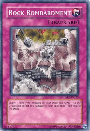 Common, Dark Revelation Volume 3, Normal Trap, Trap, Unlimited Rock Bombardment [DR3-EN235] Common - Trading Card World