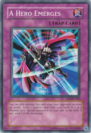 Common, Invasion of Chaos, Normal Trap, Trap, Unlimited A Hero Emerges [IOC-EN104] Common - Trading Card World