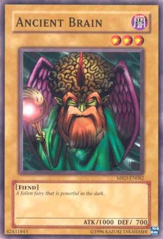 Common, Dark, Fiend, Metal Raiders, Normal Monster, Unlimited Ancient Brain [MRD-EN082] Common - Trading Card World