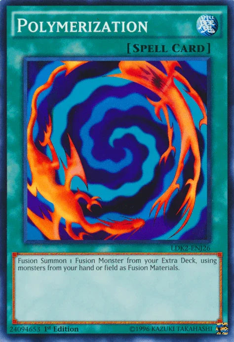 1st Edition, Common, Legendary Decks II, Normal Spell, Spell, Unlimited Polymerization [LDK2-ENJ26] Common - Trading Card World