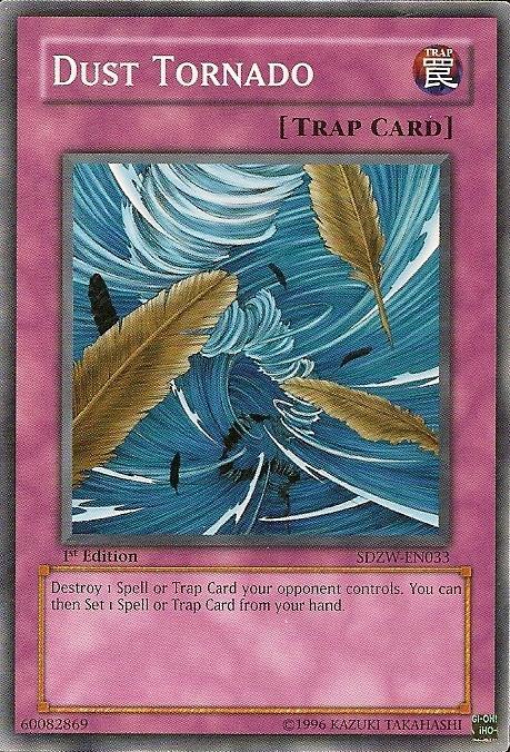 1st Edition, Common, Normal Trap, Structure Deck: Zombie World, Trap Dust Tornado [SDZW-EN033] Common - Trading Card World