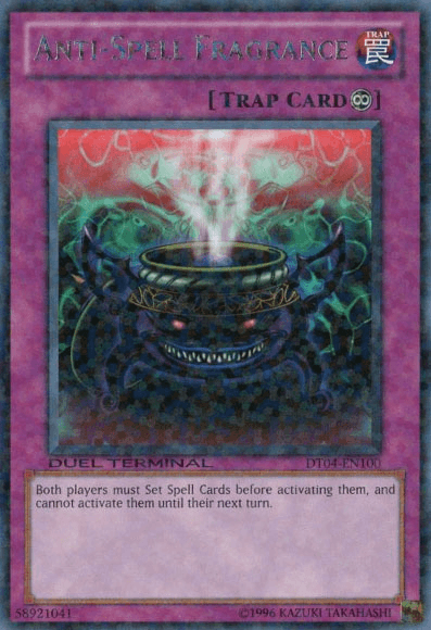 Continuous Trap, Duel Terminal 4, Limited, Rare, Trap Anti-Spell Fragrance [DT04-EN100] Rare - Trading Card World