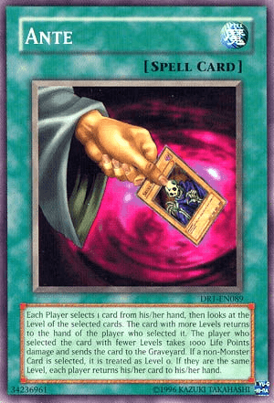 Common, Dark Revelation Volume 1, Normal Spell, Spell, Unlimited Ante [DR1-EN089] Common - Trading Card World