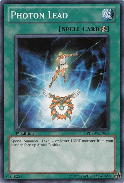 1st Edition, Common, Photon Shockwave, Quick Play Spell, Spell, Unlimited Photon Lead [PHSW-EN051] Common - Trading Card World