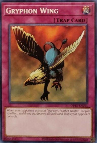 Common, OTS Tournament Pack 15, Trap, Unlimited Gryphon Wing [OP15-EN013] Common - Trading Card World
