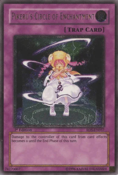 1st Edition, Normal Trap, Rise of Destiny, Trap, Ultimate Rare, Unlimited Pikeru's Circle of Enchantment [RDS-EN057] Ultimate Rare - Trading Card World