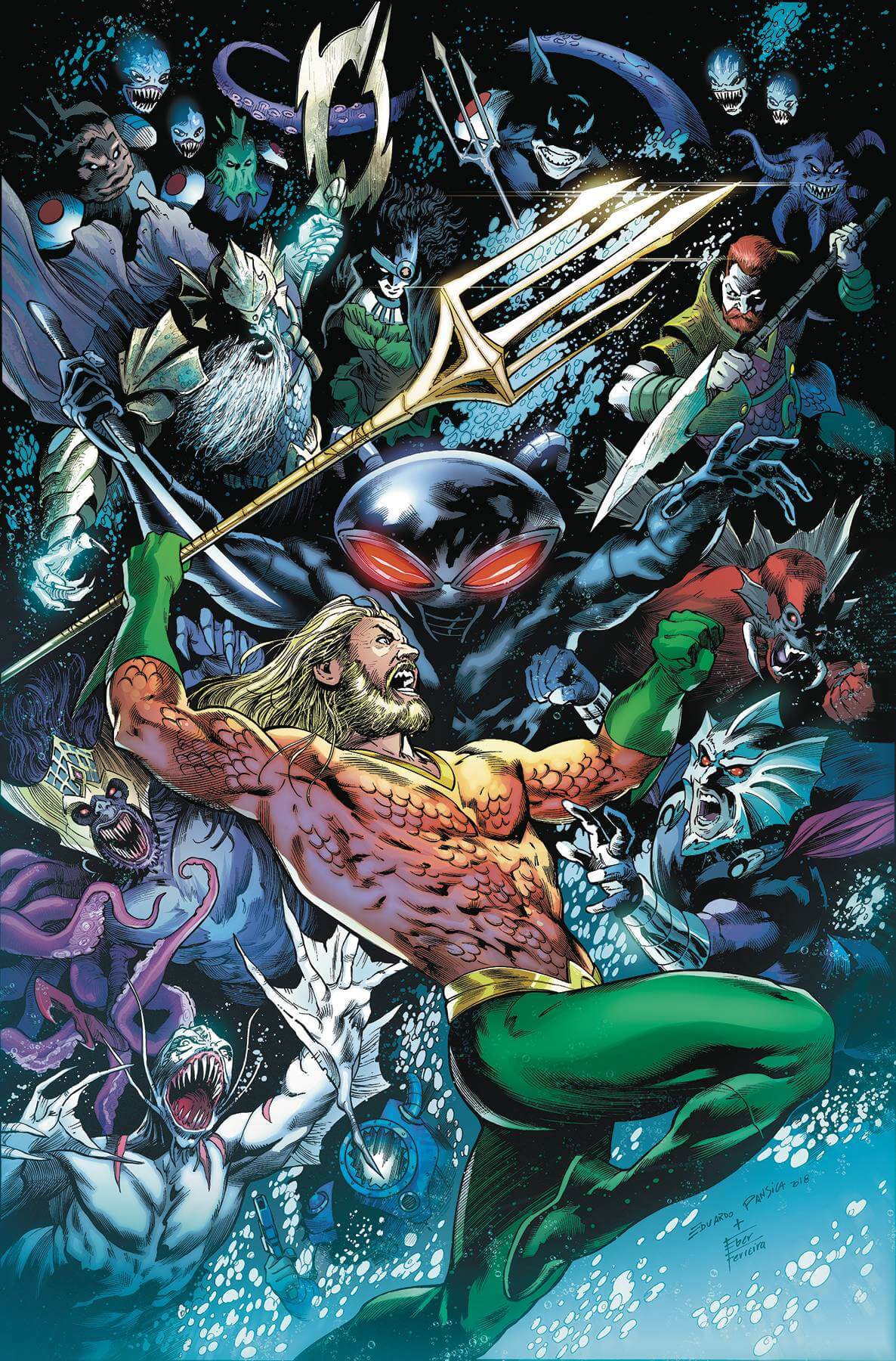 AQUAMAN #42 A DC Eduardo Pansica (DROWNED EARTH) (11/21/2018)