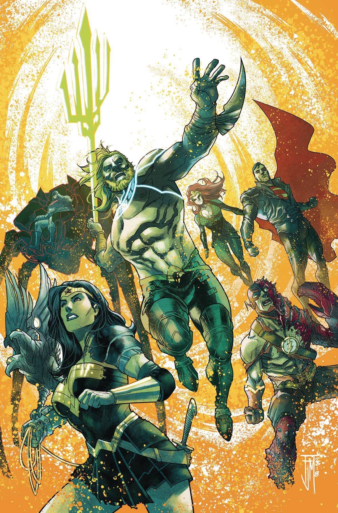 AQUAMAN JUSTICE LEAGUE DROWNED EARTH #1 A DC Francis Manapul (11/28/2018)