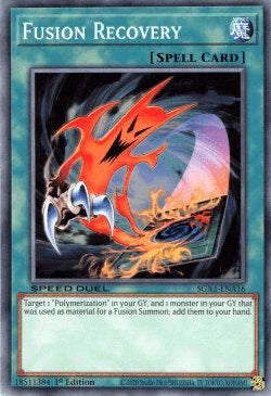 1st Edition, Common, Normal Spell, Speed Duel GX: Duel Academy Box, Spell Fusion Recovery [SGX1-ENA16] Common - Trading Card World