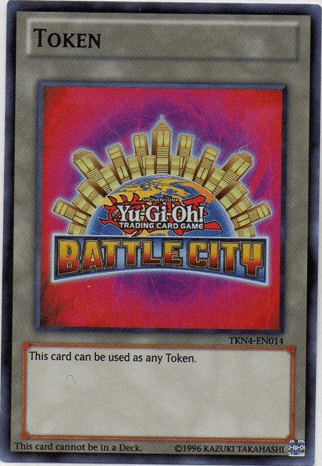 Super Rare, Token, Tokens, Unlimited Yu-Gi-Oh! Battle City Token [TKN4-EN014] Super Rare - Trading Card World