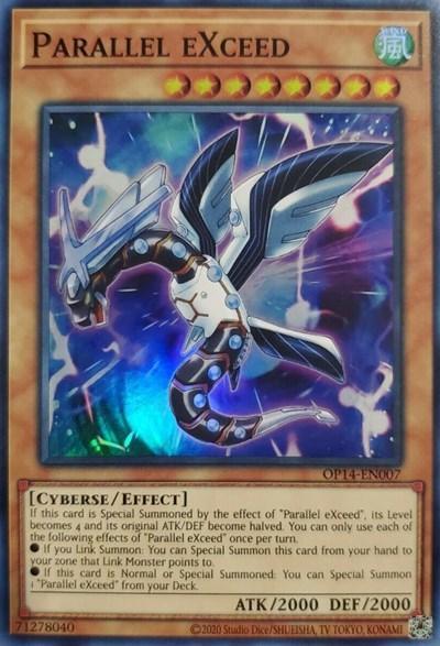 Cyberse, Effect Monster, OTS Tournament Pack 14, Super Rare, Unlimited, Wind Parallel eXceed [OP14-EN007] Super Rare - Trading Card World