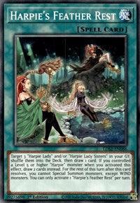1st Edition, Common, Legendary Duelists: Season 2, Normal Spell, Spell Harpie's Feather Rest [LDS2-EN086] Common - Trading Card World