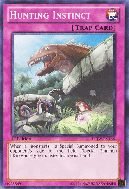 1st Edition, Common, Legendary Collection 4: Joey's World, Normal Trap, Trap Hunting Instinct [LCJW-EN166] Common - Trading Card World