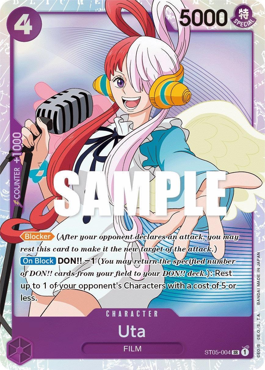 Character, Film, Starter Deck: Film Edition, Starter Decks, Super Rare Uta [Starter Deck: Film Edition] - Trading Card World