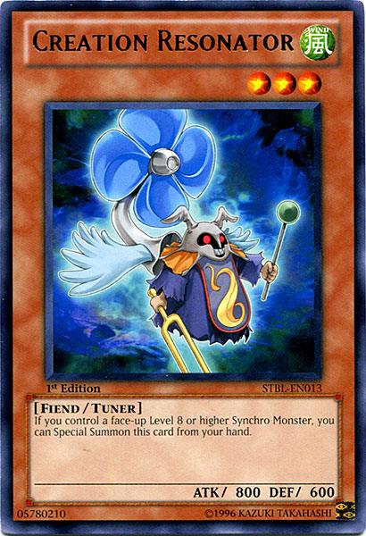 1st Edition, Fiend, Rare, Starstrike Blast, Tuner Monster, Unlimited, Wind Creation Resonator [STBL-EN013] Rare - Trading Card World