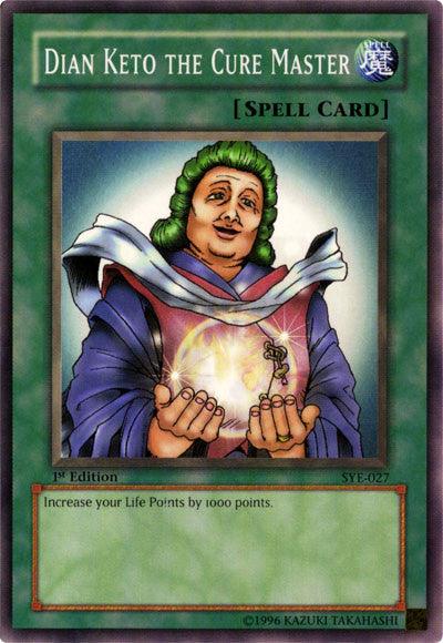 1st Edition, Common, Normal Spell, Spell, Starter Deck: Yugi Evolution, Unlimited Dian Keto the Cure Master [SYE-027] Common - Trading Card World