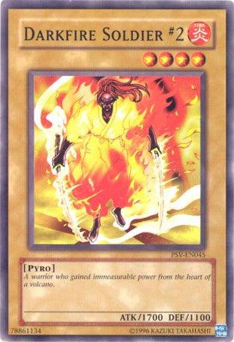 Common, Fire, Normal Monster, Pharaoh's Servant, Pyro, Unlimited Darkfire Soldier #2 [PSV-EN045] Common - Trading Card World