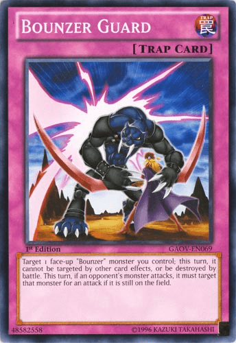 1st Edition, Common, Galactic Overlord, Normal Trap, Trap, Unlimited Bounzer Guard [GAOV-EN069] Common - Trading Card World
