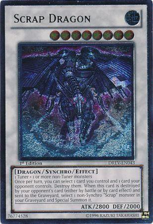 1st Edition, Dragon, Duelist Revolution, Earth, Synchro/Effect Monster, Ultimate Rare, Unlimited Scrap Dragon [DREV-EN043] Ultimate Rare - Trading Card World