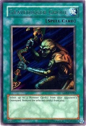 Normal Spell, Rare, Spell, The Legend of Blue Eyes White Dragon, Unlimited Gravedigger Ghoul [LOB-EN065] Rare - Trading Card World