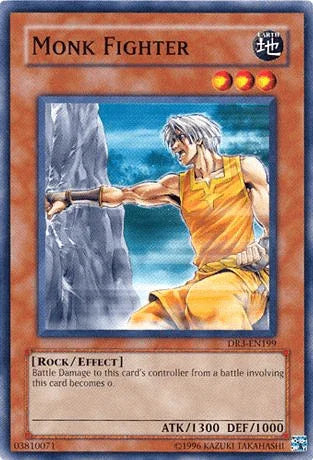 Common, Dark Revelation Volume 3, Earth, Effect Monster, Rock, Unlimited Monk Fighter [DR3-EN199] Common - Trading Card World