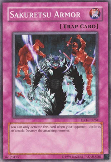 Common, Dark Revelation Volume 1, Normal Trap, Trap, Unlimited Sakuretsu Armor [DR1-EN264] Common - Trading Card World
