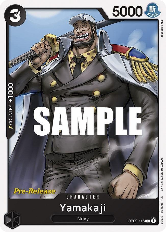 Character, Common, Navy, Paramount War, Paramount War Pre-Release Cards Yamakaji [Paramount War Pre-Release Cards] - Trading Card World