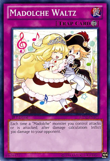 1st Edition, Common, Continuous Trap, Return of the Duelist, Trap, Unlimited Madolche Waltz [REDU-EN071] Common - Trading Card World