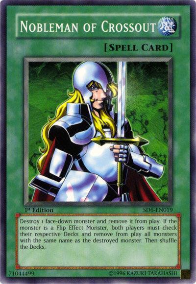 1st Edition, Common, Normal Spell, Spell, Structure Deck: Spellcaster's Judgment, Unlimited Nobleman of Crossout [SD6-EN019] Common - Trading Card World