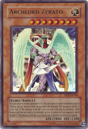 Dark Revelation Volume 2, Effect Monster, Fairy, Light, Ultra Rare, Unlimited Archlord Zerato [DR2-EN146] Ultra Rare - Trading Card World