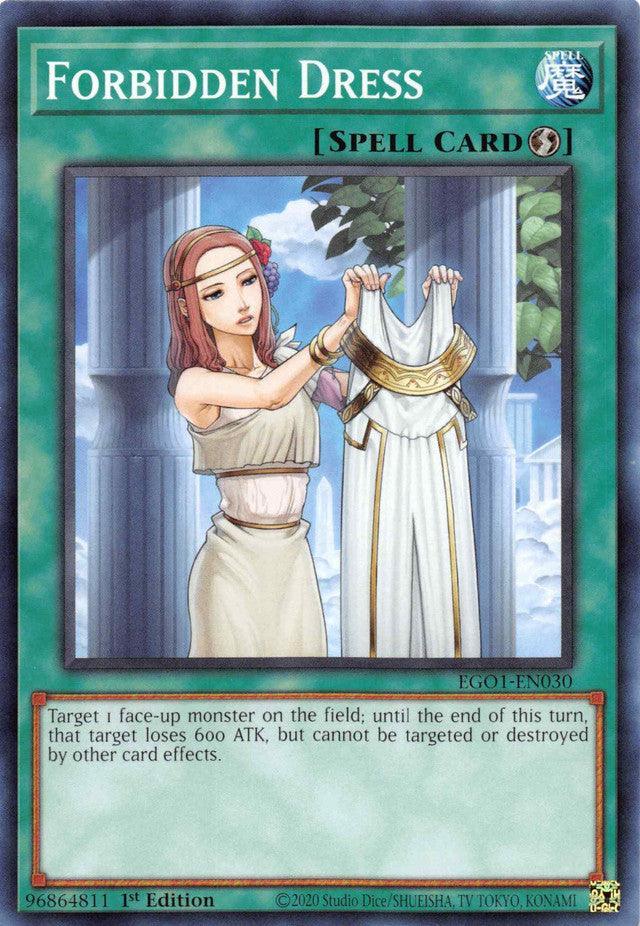 Common, Egyptian God Deck: Obelisk the Tormentor Unlimited, Quick-Play Spell, Spell, Unlimited Forbidden Dress [EGO1-EN030] Common - Trading Card World