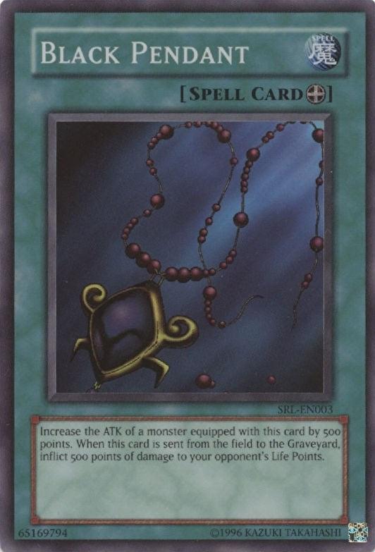 Normal Spell, Spell, Spell Ruler, Super Rare, Unlimited Black Pendant [SRL-EN003] Super Rare - Trading Card World